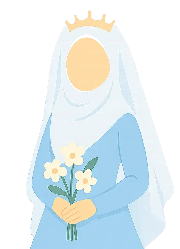 Foto Mempelai Perempuan